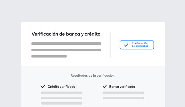 Impresión de pantalla que muestra resultados de verificación de datos bancarios con DocuSign Identify.